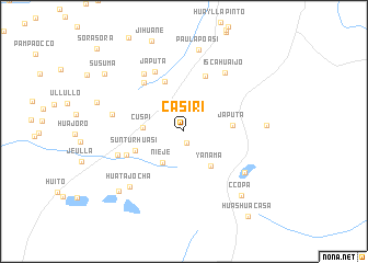 map of Casiri