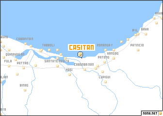 map of Casitan