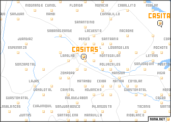 map of Casitas