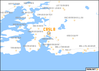 map of Casla