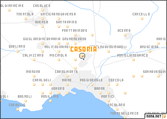 map of Casoria