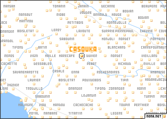 map of Casouka