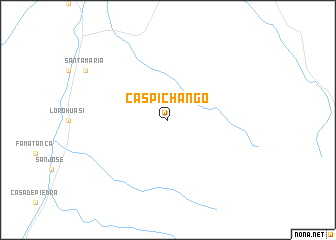 map of Caspichango