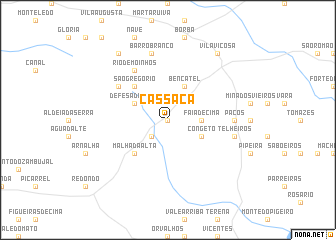 map of Cassaca