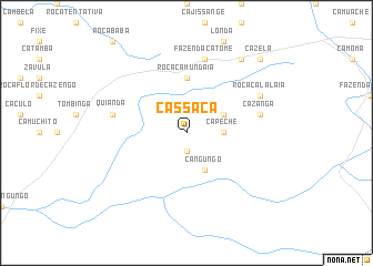 map of Cassaça