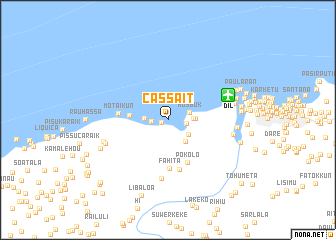 map of Cassait