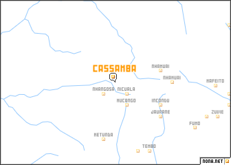 map of Cassamba