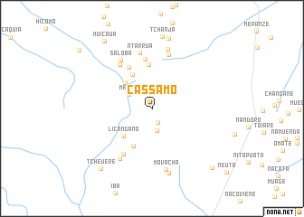 map of Cassamo
