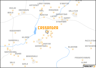 map of Cassandra