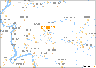 map of Cassap