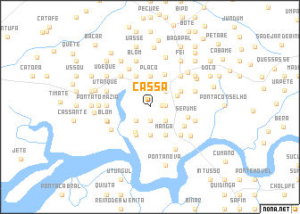 map of Cassà