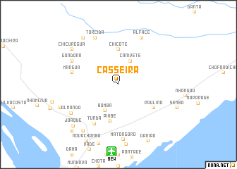 map of Casseira