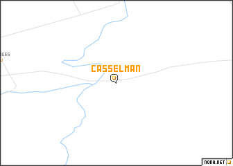 map of Casselman