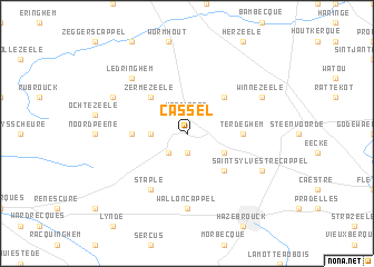 map of Cassel