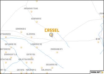 map of Cassel