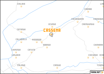 map of Cassema