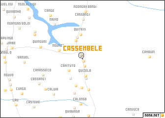 map of Cassembele