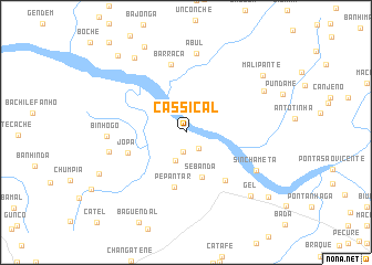 map of Cassícal