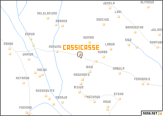 map of Cassicasse