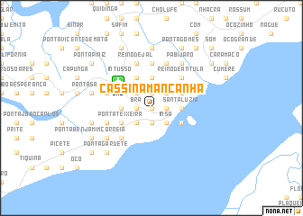 map of Cássina Mancanha