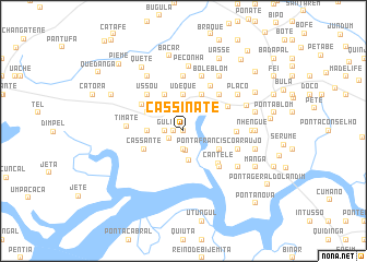 map of Cassinate