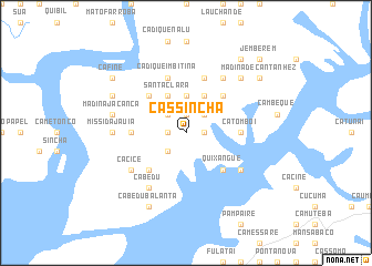 map of Cassincha