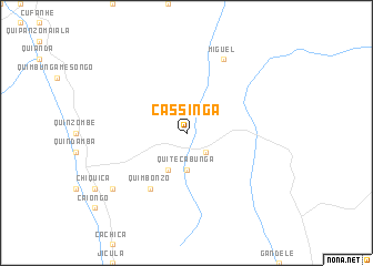 map of Cassinga