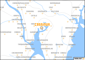 map of Cassinum