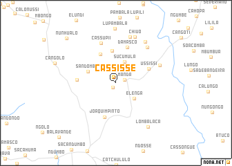 map of Cassisse