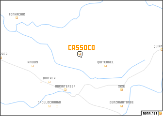 map of Cassoco