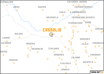 map of Cassólio