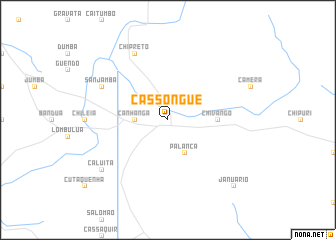 map of Cassongue