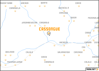 map of Cassongue