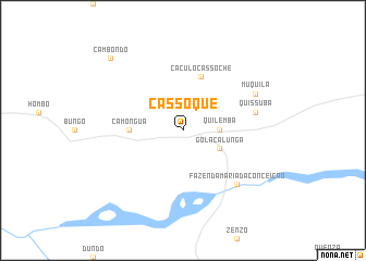 map of Cassoque