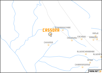map of Cassora