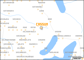 map of Cassum