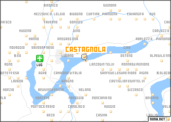 map of Castagnola