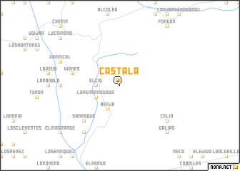 map of Castala