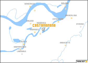 map of Castanarana