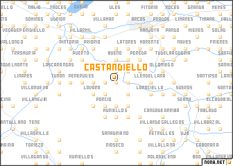 map of Castandiello