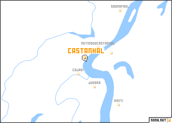 map of Castanhal