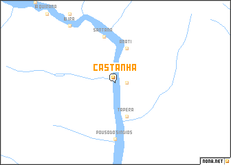 map of Castanha