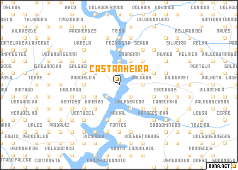 map of Castanheira