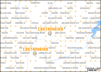 map of Castanheira