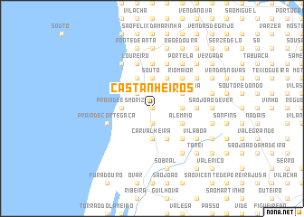 map of Castanheiros