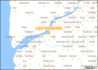 map of Castanheiros