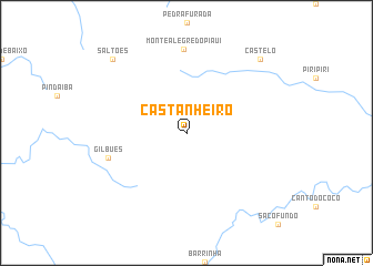 map of Castanheiro