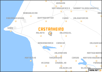 map of Castanheiro