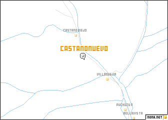 map of Castaño Nuevo