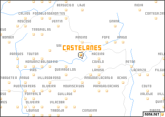 map of Castelanes